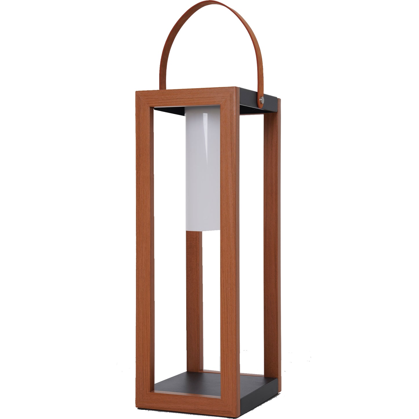 Lanterne Solaire Nomade LED Blanc SERAPHINA TALL - H50cm, Éclairage Autonome et Élégant, Idéal pour Terrasse, Jardin, Balcon et Décoration Extérieure