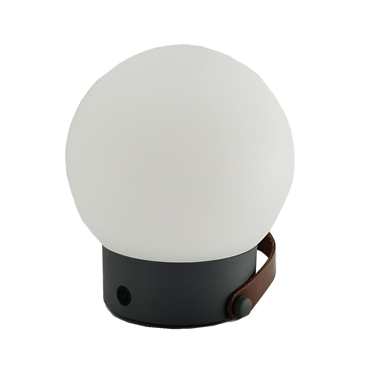 Baladeuse sans fil et solaire LED blanc chaud GLOBY NOMAD H23cm