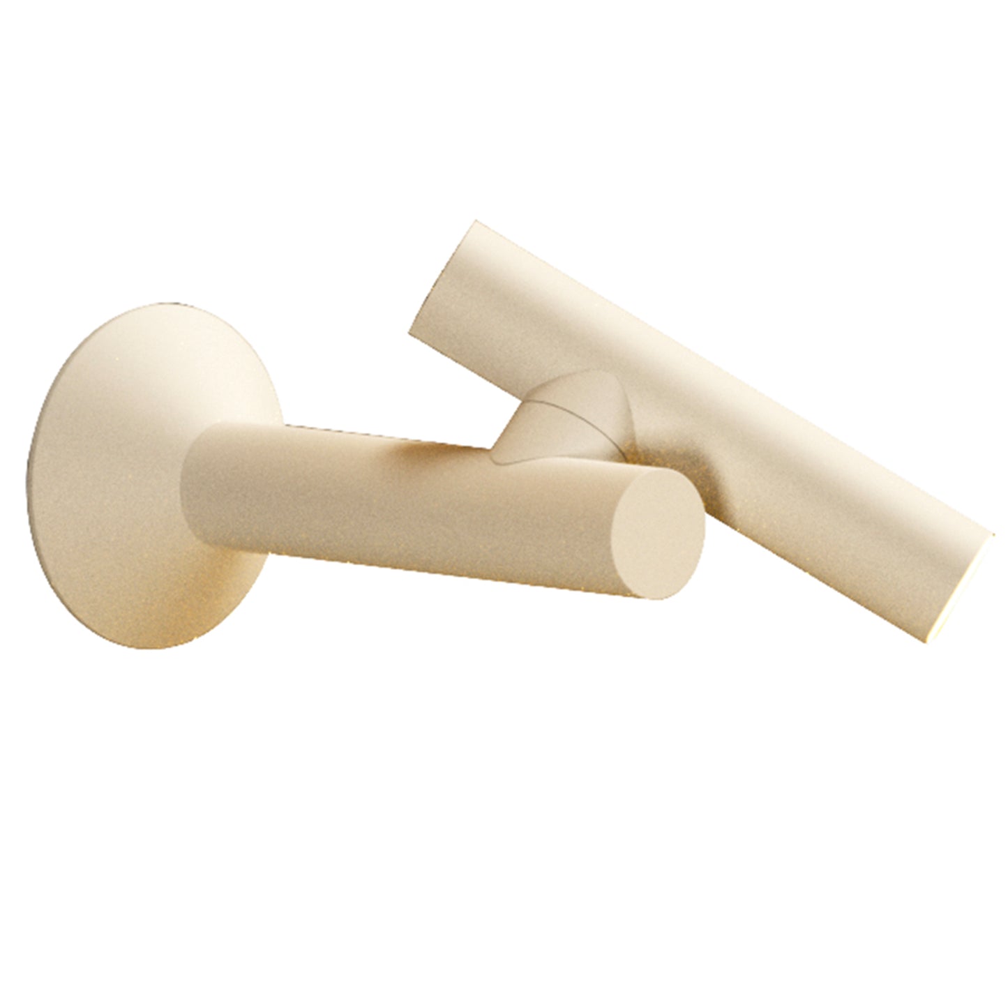 Lampe murale et orientable beige à fixer en aluminium LED blanc chaud dimmable ZOOM WALL SAND ø8cm