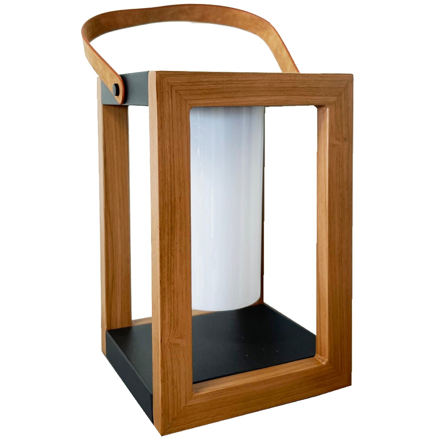 Lanterne solaire LED blanc SERAPHINA avec panneau solaire H32cm