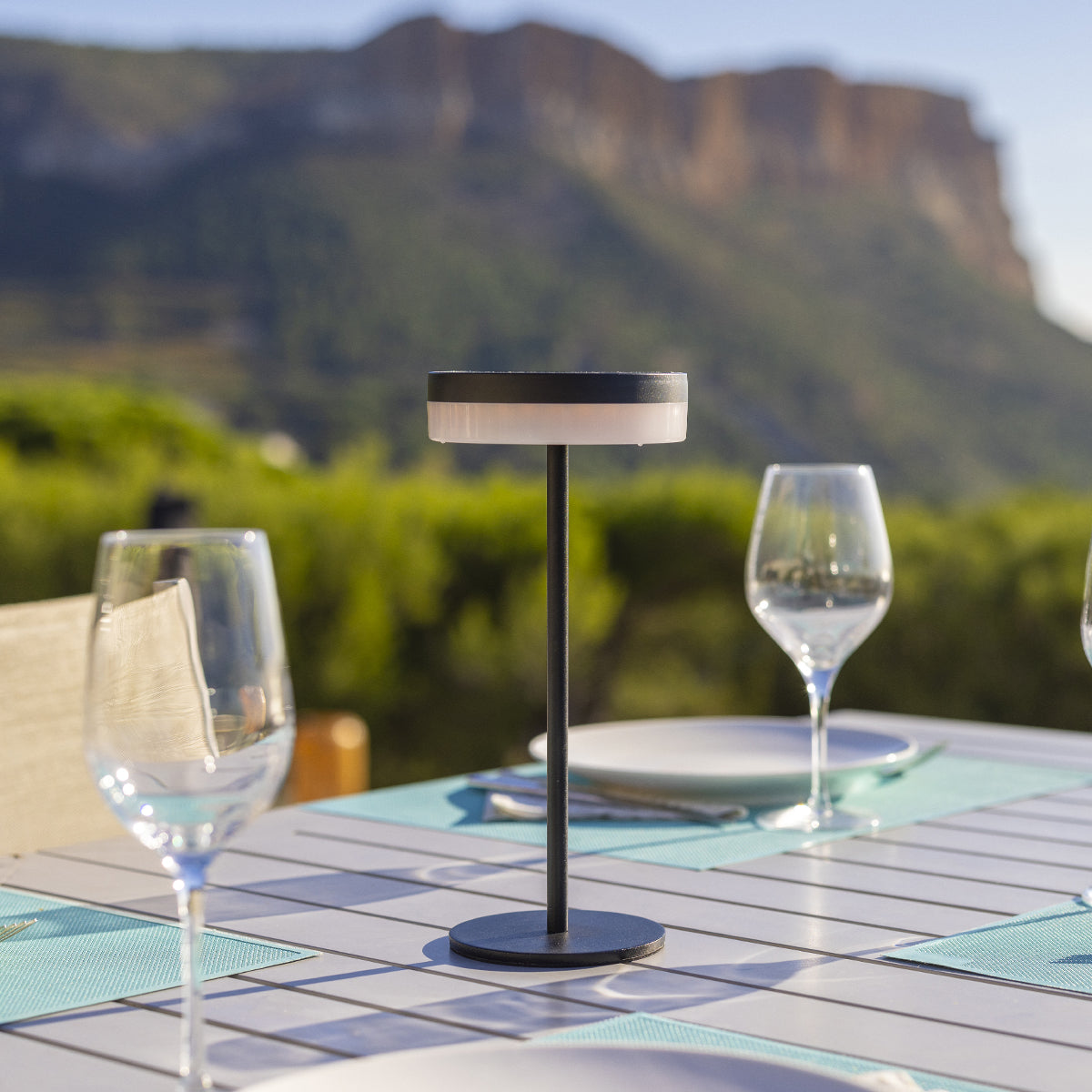 2 Lampe de table solaire VIVIA MINI H27CM