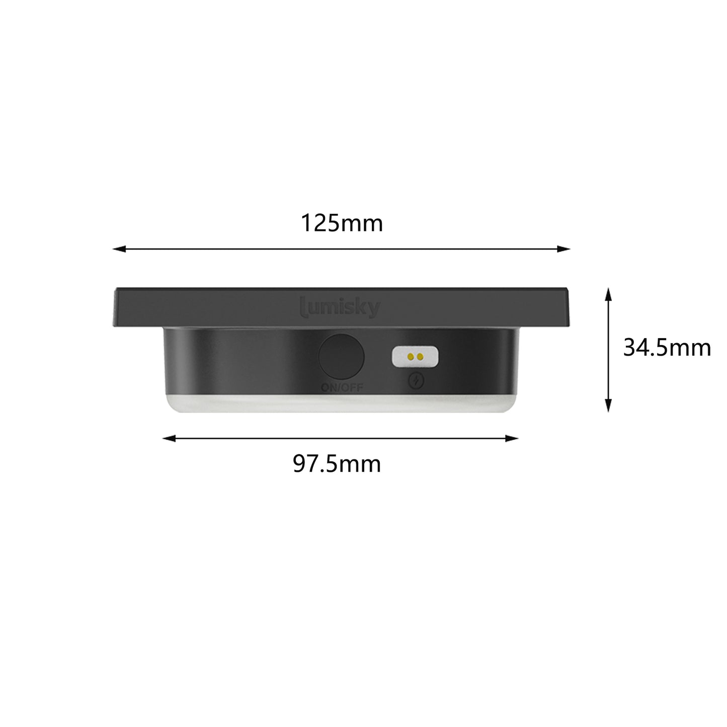 Module LED Solaire rechargeable SUNNY SQUARE 300 Lumens