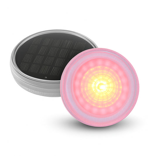 Lot de 2 lumières solaires flottantes décoratives piscine RGB étanche avec télécommande 9 couleurs 2X SPLASHY D11cm