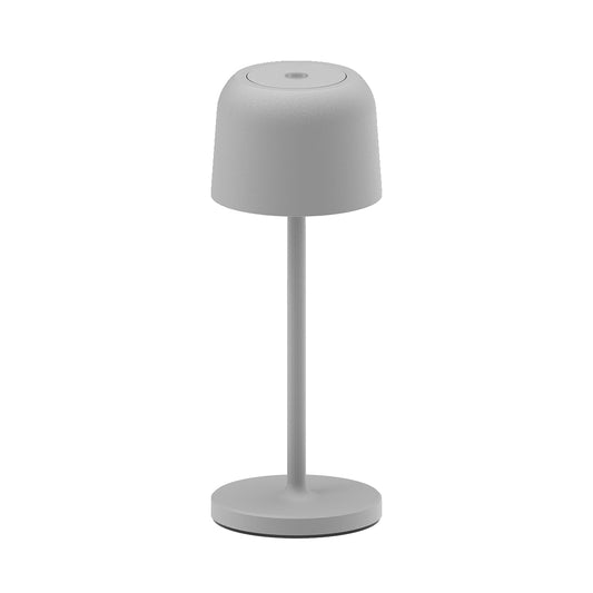 Lampe de table sans fil LED blanc chaud dimmable SOPHIA H20cm, Gris