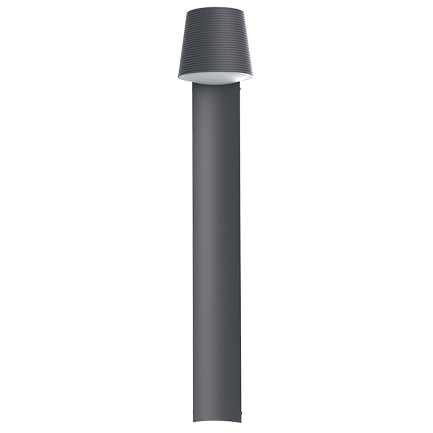 Balise solaire à fixer ou à planter LED blanc chaud/ froid SOLINE TALL H70cm