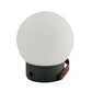 Baladeuse sans fil et solaire LED blanc chaud  GLOBY NOMAD H23cm