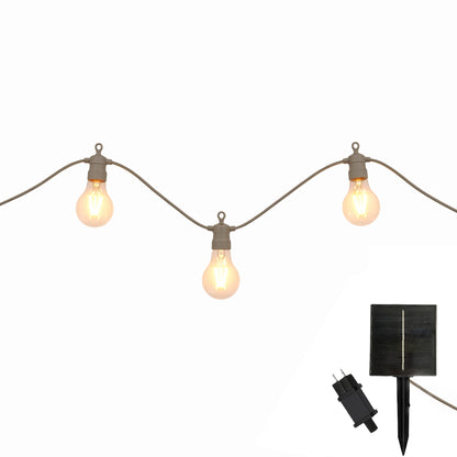 Guirlande hybride PARTY MAX TAUPE 20 LED 13M