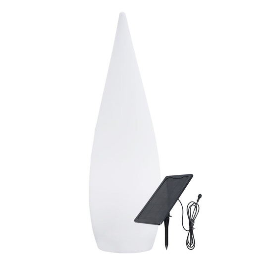 Lampadaire solaire goutte LED multicolore dimmable CLASSY C120 SOLAR H120cm avec télécommande