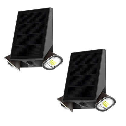 2 Applique solaire sensor STRIKER 800LM