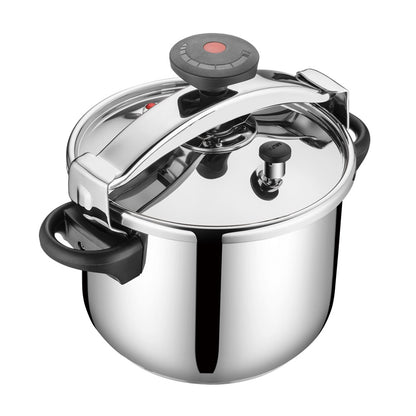 Autocuiseur cocotte minute à étrier Ø24cm 8L CLASSIQUE en acier Inox avec panier cuisson - REDDECO.com