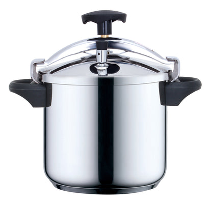 Autocuiseur cocotte minute à étrier Ø24cm 8L CLASSIQUE en acier Inox avec panier cuisson - REDDECO.com