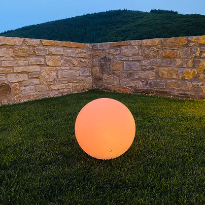 Boule lumineuse solaire flottante à piquer ou à poser LED blanc/multicolore SOLSTY ∅30cm