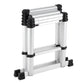 Echelle télescopique transformable 1.75m en aluminium PRO