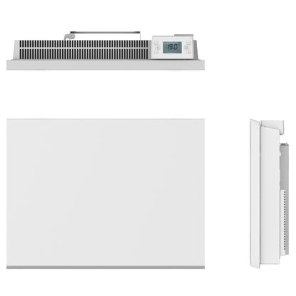 Radiateur électrique à inertie sèche CERAMIQUE écran LCD 1500W POAS