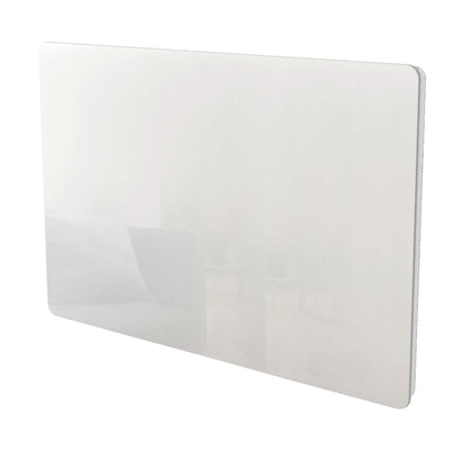 Radiateur électrique à inertie sèche bloc CERAMIQUE + facade VERRE écran LCD 1500W GLASS Norme NF - REDDECO.com