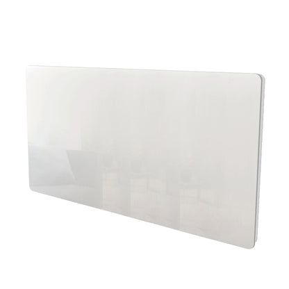 Radiateur électrique à inertie sèche bloc CERAMIQUE + facade VERRE écran LCD 2000W GLASS Norme NF - REDDECO.com