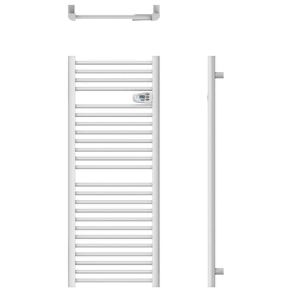 Radiateur sèche-serviettes électrique à inertie écran LCD 750W MONTANA