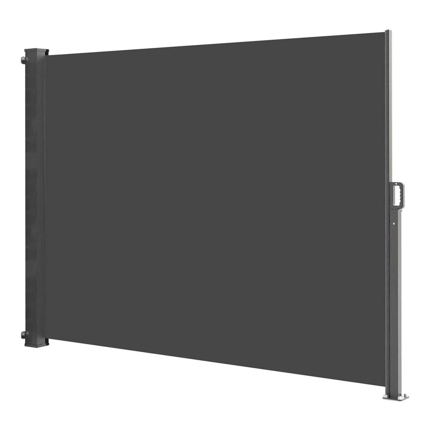 Paravent rétractable brise vue occultant extérieur PHOENIX 180x300 cm Gris